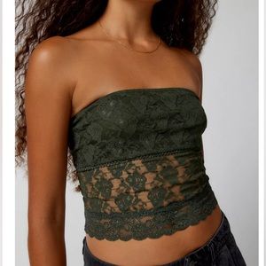 Urban Outfitters Lace Tube Top